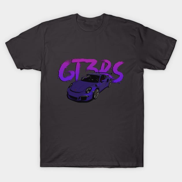 porsche gt3rs T-Shirt by JDMzone